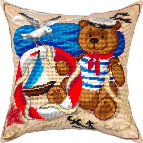 Diy needlepoint pillow kit - diy,