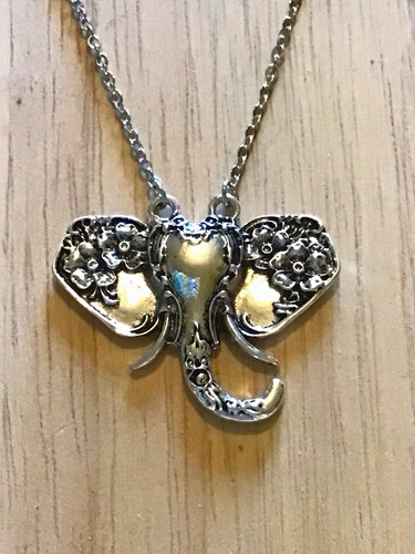 Silver coloured african - silver,