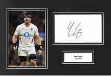 Tom Curry Signed 12x8 Photo