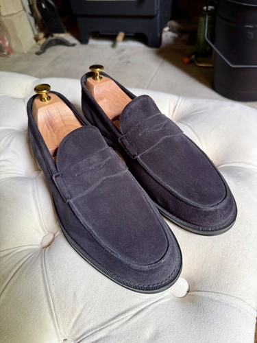 Tods suede slip penny - slip, on
