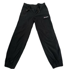 Men’s Berghaus Cargo Pants Size L Black Walking Hiking Trousers Outdoors