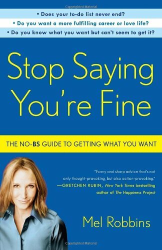 Stop saying you fine the - saying, fine: