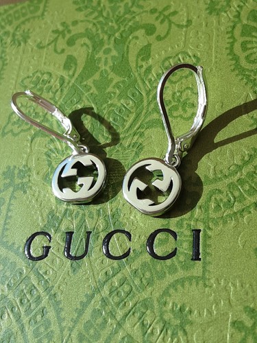 Gucci earrings charms - gucci, silver