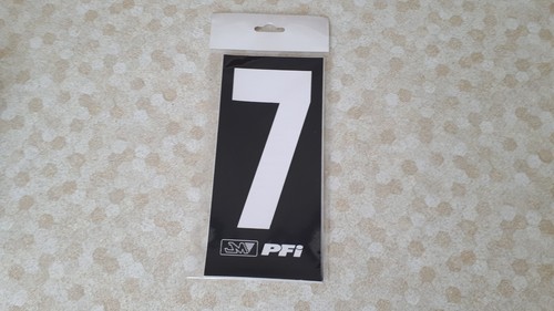 Kart race number - race, white