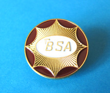 BSA Motorcycle Pin badge