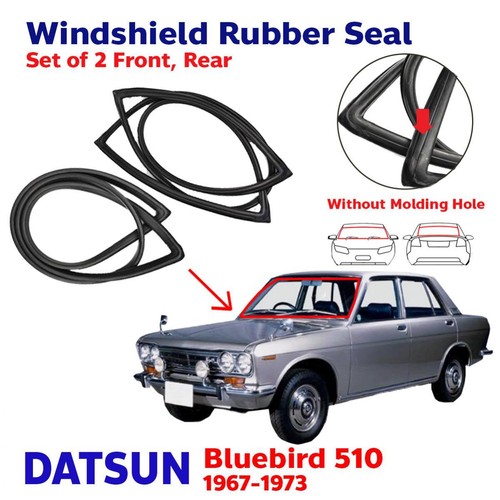 Windshield rubber weatherstrip - rubber,