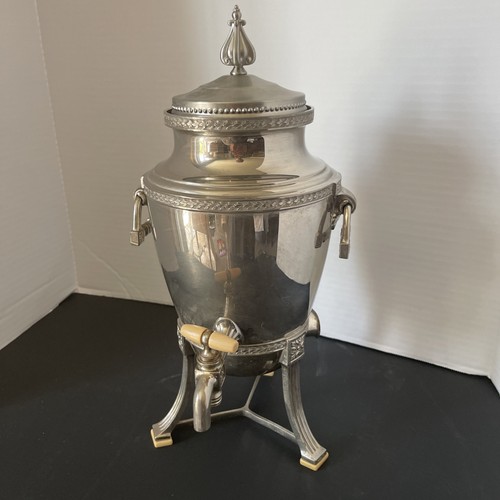 Vintage silver plated samovar - plated,