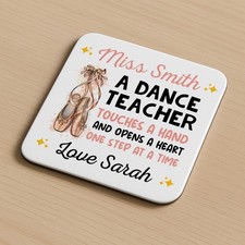Dance Teacher Coaster