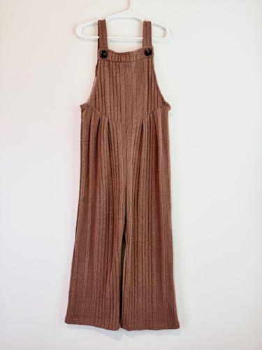 Bonnie jean brown ribbed knit - jean,