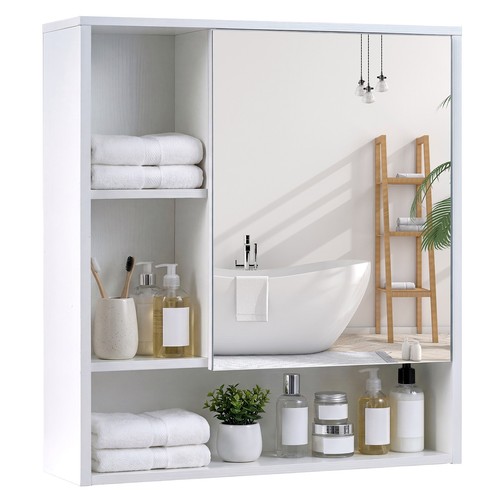 Bathroom mirror cabinet with - bathroom,