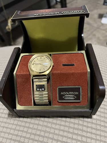 Bulova accutron vintage 1987 - bulova,