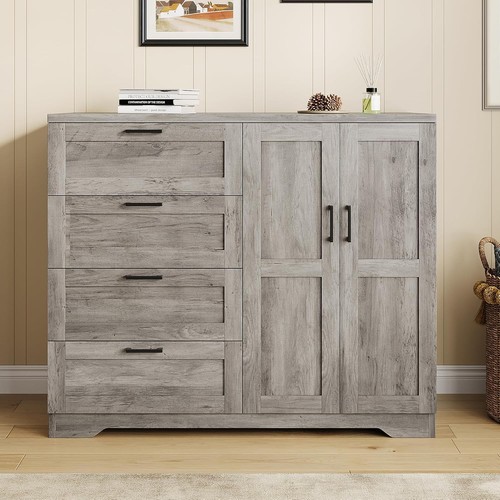 Wooden wardrobe doors - wardrobe, 2