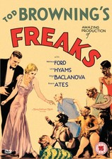Freaks DVD (2005) Wallace Ford, Browning (DIR) cert 15 FREE Shipping, Save £s