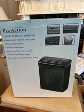 Pro Action paper shredder boxed