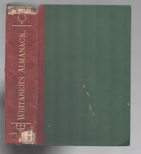 Whitaker almanack for 1900 - whitaker's,