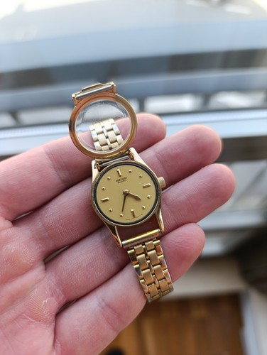 Seiko quartz braille watch - seiko,