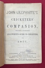 1877 LILLYWHITE’S