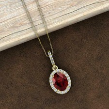 2.30 Ct Oval Red Garnet