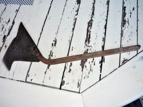 Vintage cultivator edging tine - vintage,