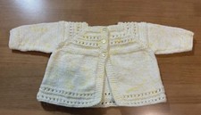 Vintage hand knitted Lemon &