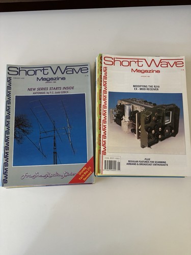 Vintage short wave magazine - wave,