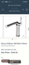Keuco Edition 400 Basin Mono Mixer Tap