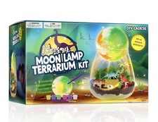 Dinosaur Terrarium Full Kit for Kids DIY lamp Nightlight Craft Set