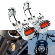 Chrome Yellow LED Turn Signal