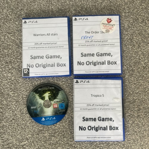 Ps4 games bundle the - x4,