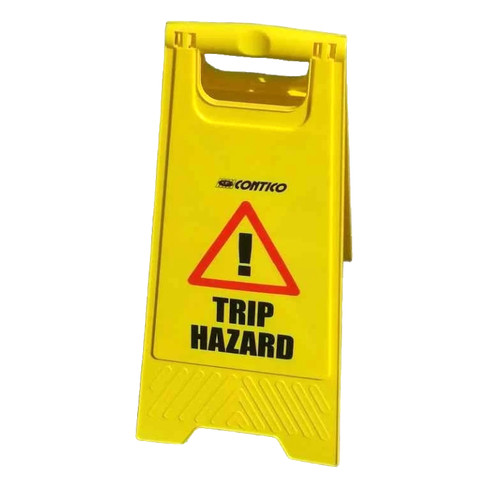 Trip hazard floor sign safety - trip,