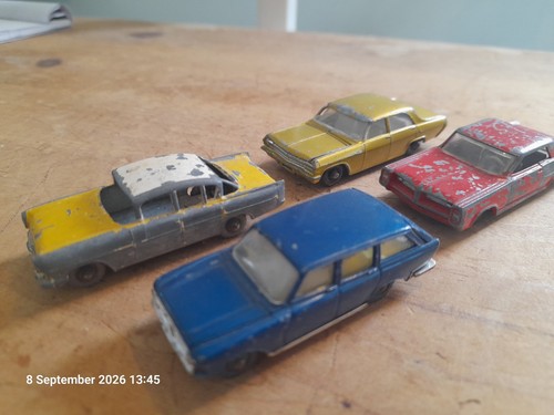 Vintage matchbox cars - x4,