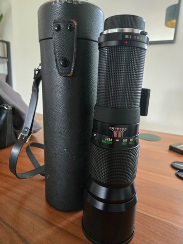 Vivitar telephoto lens 400mm