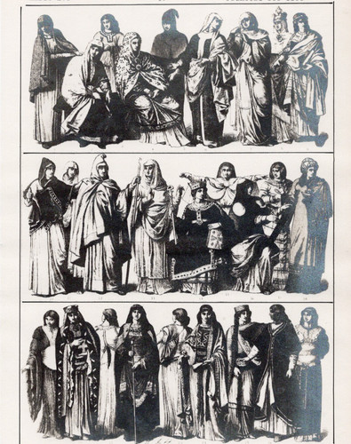 French medieval women - french,
