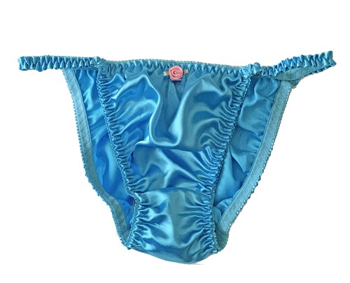 Sexy satin feminine sissy - satin,