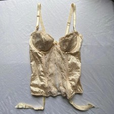 Vintage cream corset 