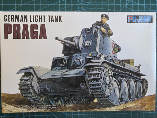 Fujimi scale praga german - 1:76,