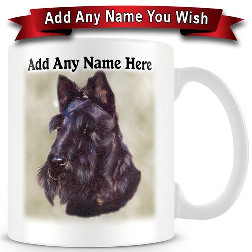 Scottish terrier ceramic - terrier,