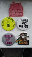 Assortment Of Tin Pin Badges