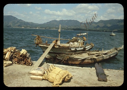 Miyajima dock scene fishing - miyajima,