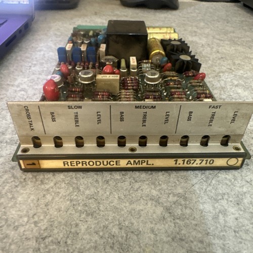 Studer b67 reproduce amp card - b67,