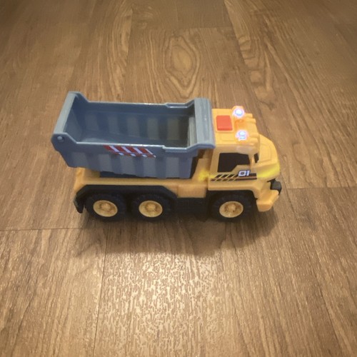 Toy dump truck - light, up