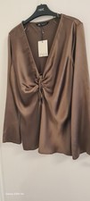 Zara Satin Blouse XL