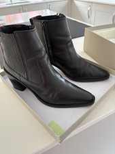 Jigsaw Black All Leather