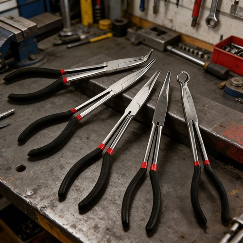 5pcs inch long reach needle - long,