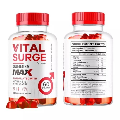 Vital surge male gummies - male,