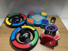 Retro Electronic Game Bundle 2x Simon Swipe Super Wizard Toopi Light Sound Toys