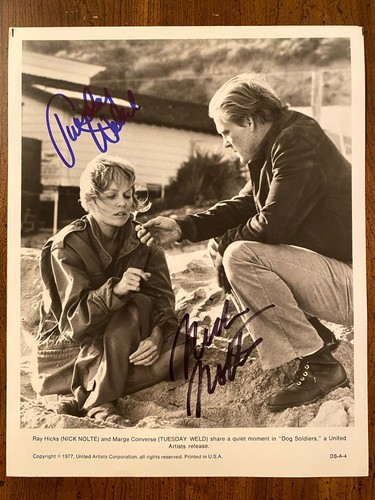Tuesday weld nick nolte signed - nick,