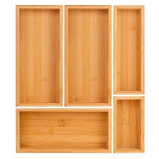 New bamboo drawer organizer