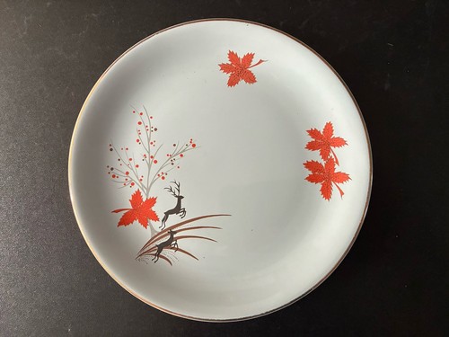 Rare blue grey vintage 1950s - blue,