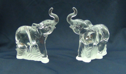 Pair lenox fine crystal glass - pair,